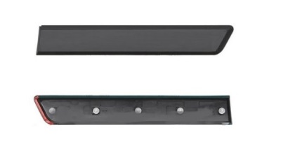 Молдинг двері задніх ліва citroen nemo 07- фото №1