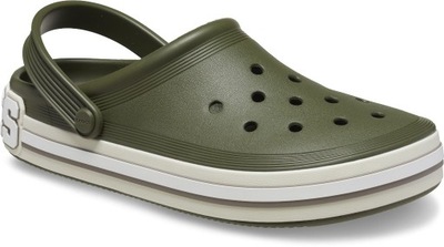 Crocs 209651-309 Off Court Logo Clog zielone klapki M8 41-42