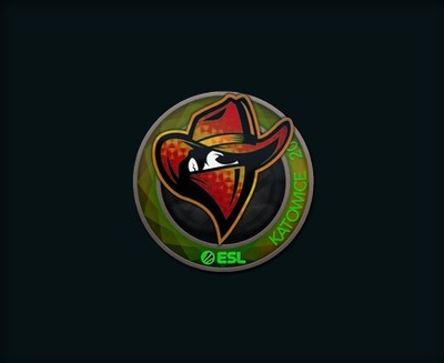 NAKLEJKA STICKER RENEGADES HOLOGRAM KATOWICE 2019!CS GO CS2
