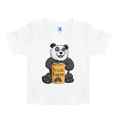 koszulka dziecięca puszka pandory panda 9-11