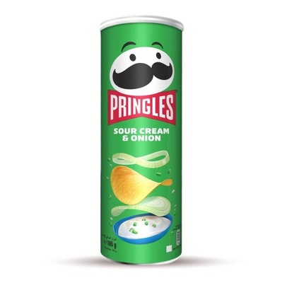 Pringles chipsy Sour Cream Onion cebulowe 165g