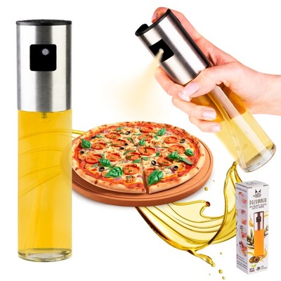 SPRYSKIWACZ DO OLEJU OLIWY OCTU WINA SPRAY BUTELKA Z DOZOWNIKIEM NA OLIWĘ
