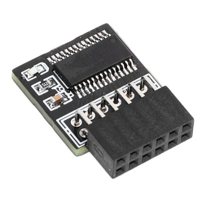 Moduł TPM2.0 z interfejsem SLB9665 SPI 12Pin Mothereboard Moduł 9A