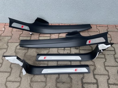 Audi a8 s8 d4 накладки накладки поріг фото №1