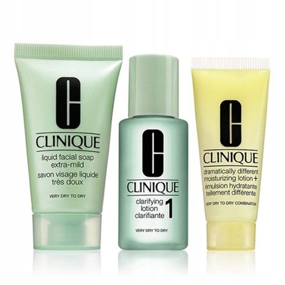 Clinique Set 3 Step Skin Care System 1 Zestaw