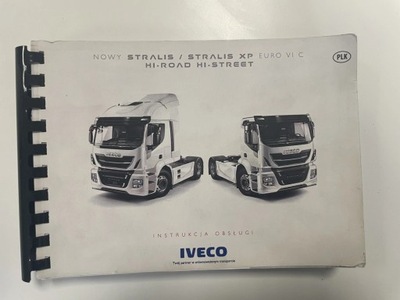 IVECO STRALIS ROAD STREET ORIGINAL MANUAL OBSL  