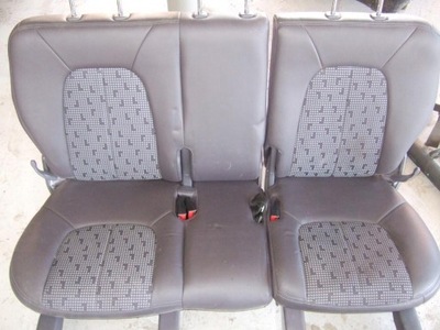 Mercedes a w168 заднє сидіння задня задня напівшкіра фото №1