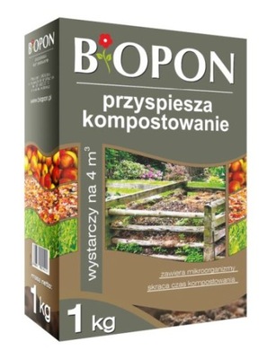 KOMPOSTER BROS PRZYSPIESZA KOMPOSTOWANIE NAWÓZ 3KG