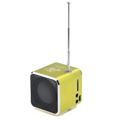 Miniaturowy przenośny динамік з програвач mp3 i радіо фото №1