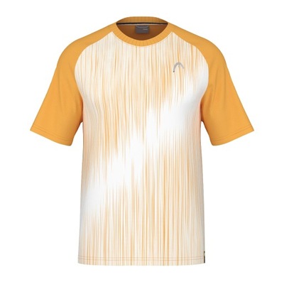 Koszulka tenisowa męska HEAD Performance print perf m/banana M