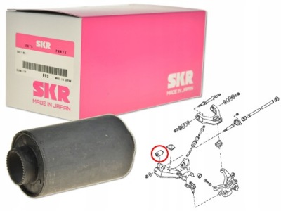 Nissan pick-up d22 98- втулка важеля перед нижній фото №1