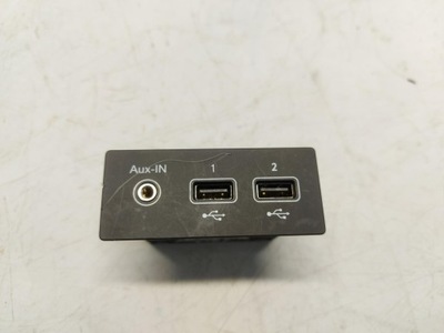 Renault arkana, rs-line вход разъём port usb 280231553r фото №1