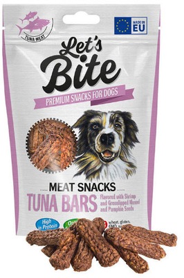 BRIT Lets Bite Meat Snacks TUNA BARS TUŃCZYK - 80g