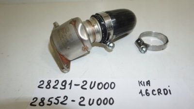 Резонатор kia hyundai 1.6 crdi 28291-2u000 фото №1