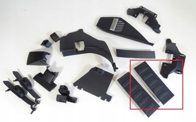 2015+ ford f-150 пластик заглушка защита порог фото №1