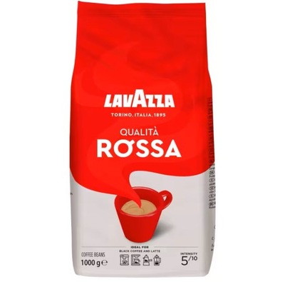 LAVAZZA ROSSA KAWA ZIARNISTA 1 KG