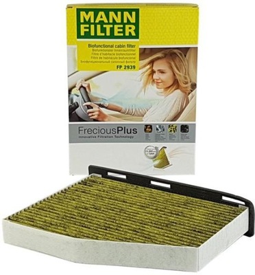 MANN FILTRO DE CABINA BIOFUNK AUDI A3 8P Q3 8U TT  