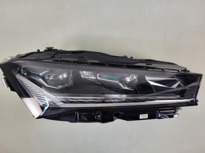 Skoda suberb iv лампа фара правый перед led crystal lighting nowa oem фото №1