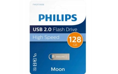 PHILIPS USB 2.0 128GB MOON VINTAGE SILVER