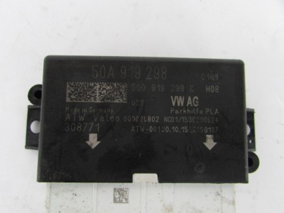 Модуль pdc блок управления парковки volkswagen оригинальный номер 5qa919298 фото №1