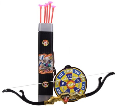 ŁUK Z KOŁCZANEM STRZAŁY TARCZA STRZELEC