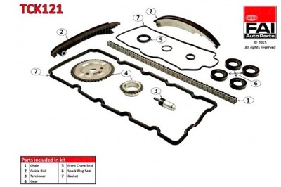 KOMPLEKTAS GRANDINĖS SKIRSTYMO SISTEMOS MINI COOPER S (02-06) Z U 