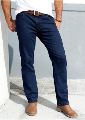 PROSTE JEANSOWE SPODNIE REGULAR FIT 58