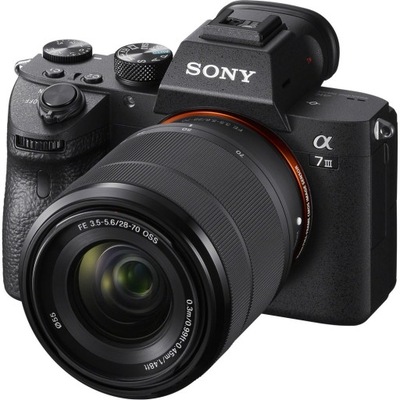 Aparat fotograficzny Sony Alpha A7 III korpus + obiektyw Sony 28-70