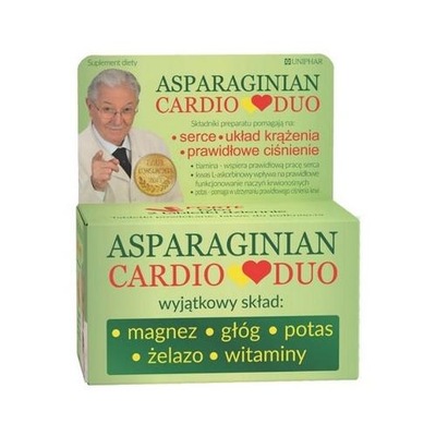 Asparaginian Cardioduo - 50 tabletek powlekanych