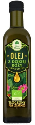 OLEJ Z PESTEK DZIKIEJ RÓŻY TŁOCZONY NA ZIMNO BIO 100 ml - DARY NATURY