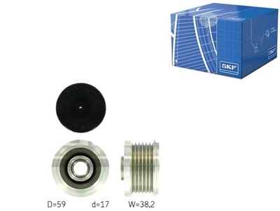 Skf шків генератора citroen berlingo ducat фото №1