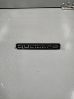 A4 B9 8W QUATTRO EMBLEM SIGN FROM RADIATOR GRILLE GRILLE 8W9853736  