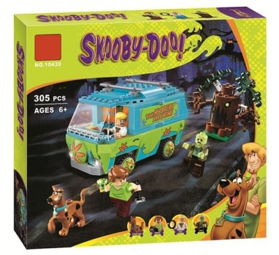 KLOCKI Scooby Doo 300 ele Nawiedzony Wehikuł Tajemnic