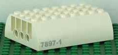 Lego 45411pb11 biały 8x6x2 7897-1