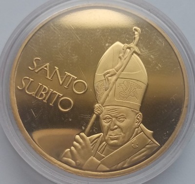 MEDAL - SANTO SUBITO - BEATYFIKACJA JANA PAWŁA II 2011 - L10