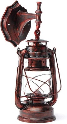 Vintage rustykalna latarnia lampa cienna Veranda
