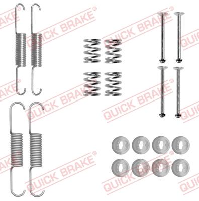 QUICK BRAKE [105-0880] JUEGO DE MONTAJE ZAPATAS DE FRENADO (S  