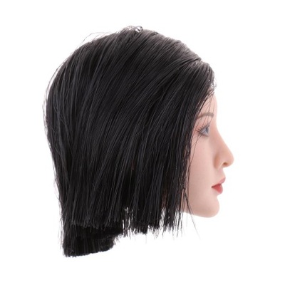 1/6 Scale Asian Beauty Soldiers Hair Head