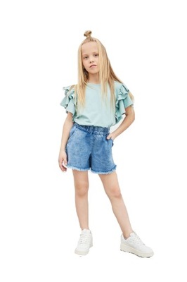 Jeansowe szorty spodenki All For Kids 152 158