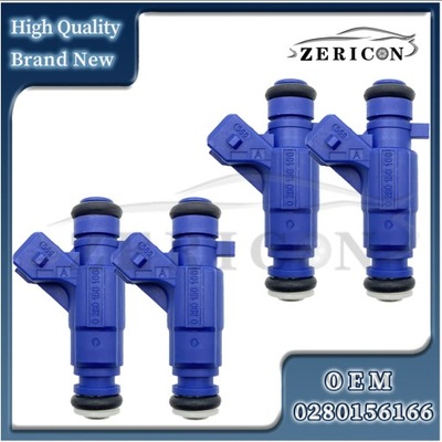 4PCS NUEVO 0280156166 FUEL INJECTOR NOZZLE PARA MITSUBISHI CARISMA COLT~40936  