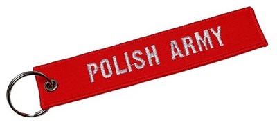 BRELOK HAFT POLISH ARMY NASZYWKA 2797