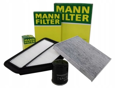 Mann набор фильтров honda civic ix 12- 1.6 1.8 фото №1