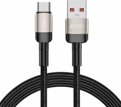 Kabel USB Tech-Protect USB-C - USB-C 2 m Czarny (5906203690756)