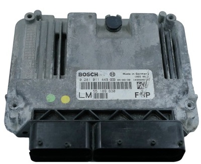 BLOC DE CONTRÔLE OPEL VECTRA 1.9 0281011449 55189630 LM - milautoparts-fr.ukrlive.com