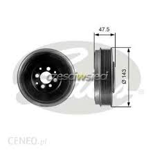 GATES TVD1003 WHEEL PASOWE, SHAFT CRANKSHAFT  