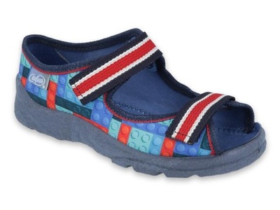 BEFADO sandały chłopięce MAX 969X153 niebieskie 26