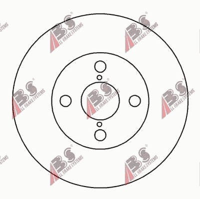 ДИСК ТОРМОЗНОЙ ЗАД TOYOTA COROLLA E11 1998-2002