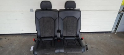 Q7 4m ii сиденье сиденья заднее сиденье 3 ряд iii rzędu задний s-line кожа alcantara фото №1