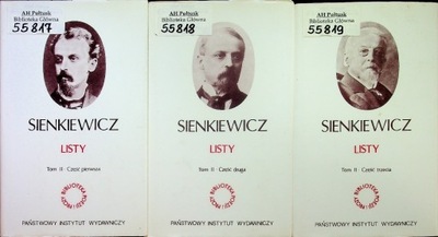 Sienkiewicz Listy tom 1 do 3