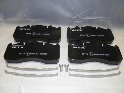 Гальмівні колодки гальмівні renault premium volvo fh13 задня фото №1